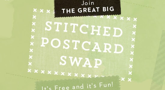 Great Big Stitched Postcard Swap
